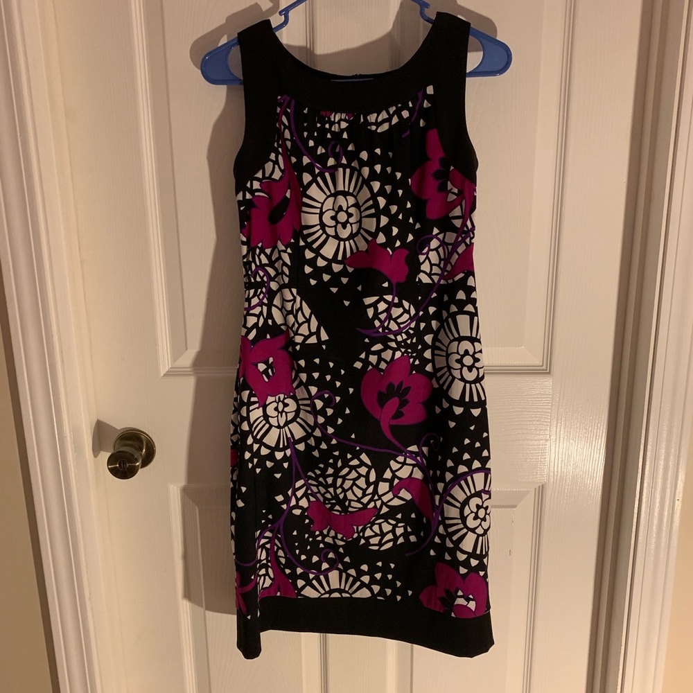 AB Studio Sleeveless Floral Dress